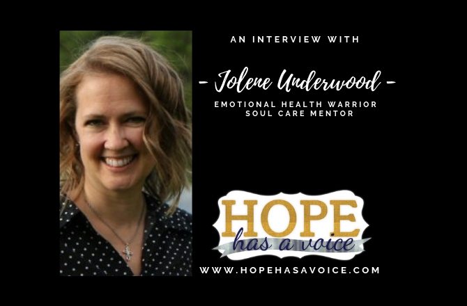 Hope Has A Voice Podcast with Jenni Eastin and Jolene Underwood