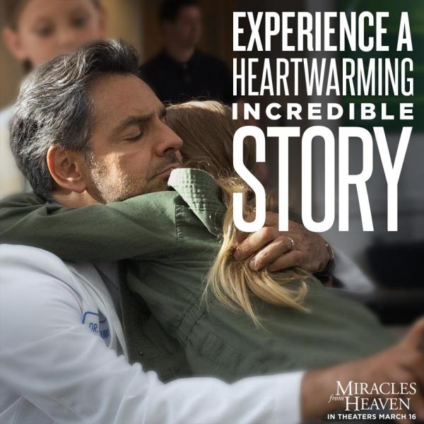 Miracles from Heaven image via movie facebook page